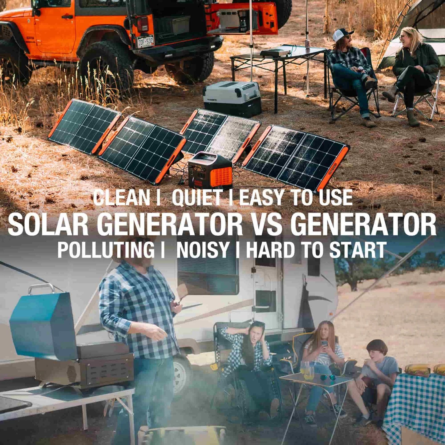 Jackery Solar Generator 1500 - Clean, Quiet, & Easy to Use