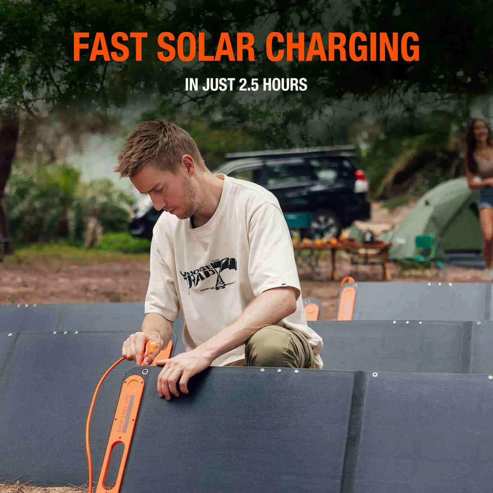 Experiencing Fast 2.5 Hour Solar Charging With The Jackery Solar Generator 2000 Pro