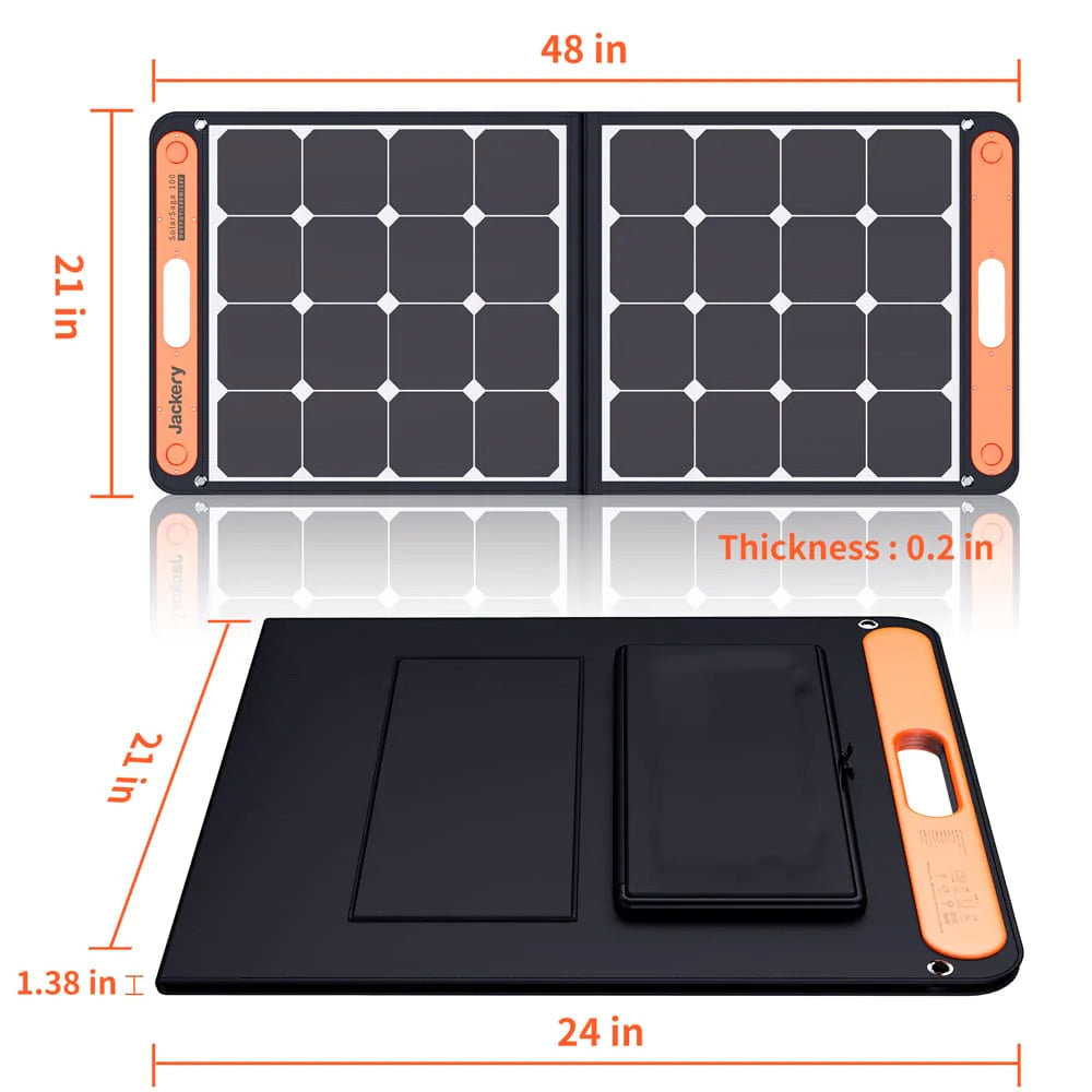 Jackery SolarSaga 100W Solar Panel | Outbound Power