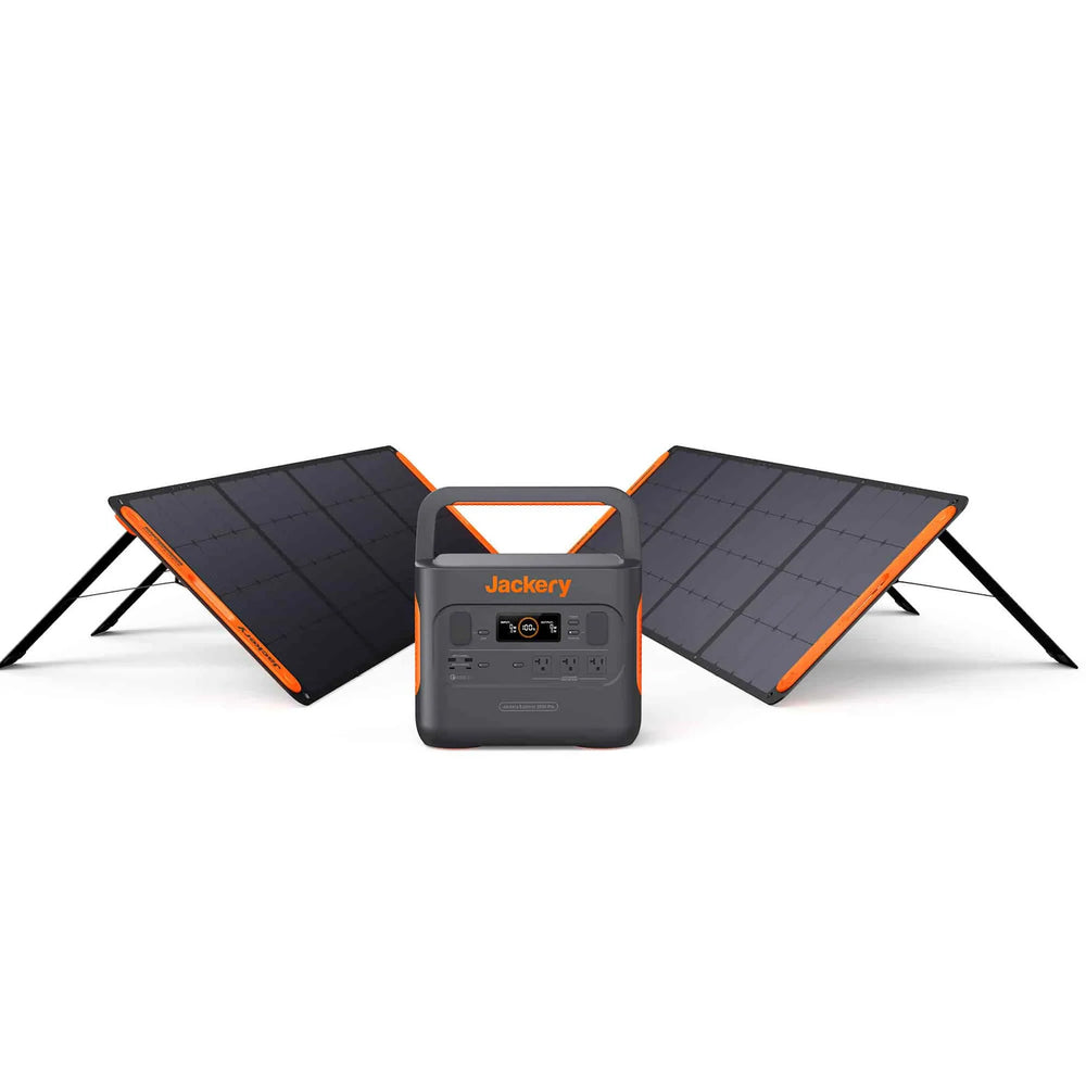 Jackery Solar Generator 2000 Pro With Two Panels