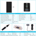 Renogy Premium Solar Kit | 400 Watt 12 Volt Solar Premium Kit W/MPPT or REGO Solar Charge Controller Specifications