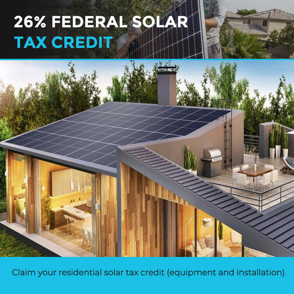 Renogy 550 Watt Monocrystalline Solar Panel with Aluminum Frame