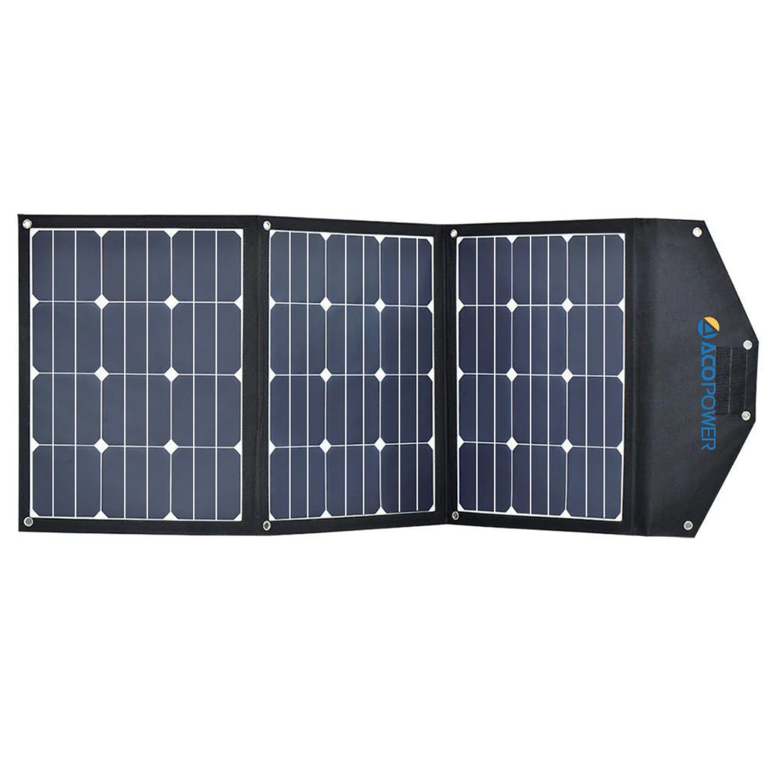 【ポン様】Power ArQ Solar Foldable SolarPanel ACOPower High Efficiency 90W Tri-Fold Foldable Solar Panel Kit