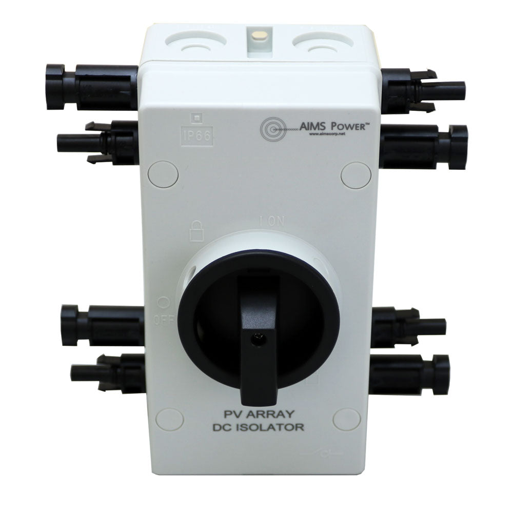 AIMS Power Solar PV 1600V 64A DC Quick Disconnect Switch Front View