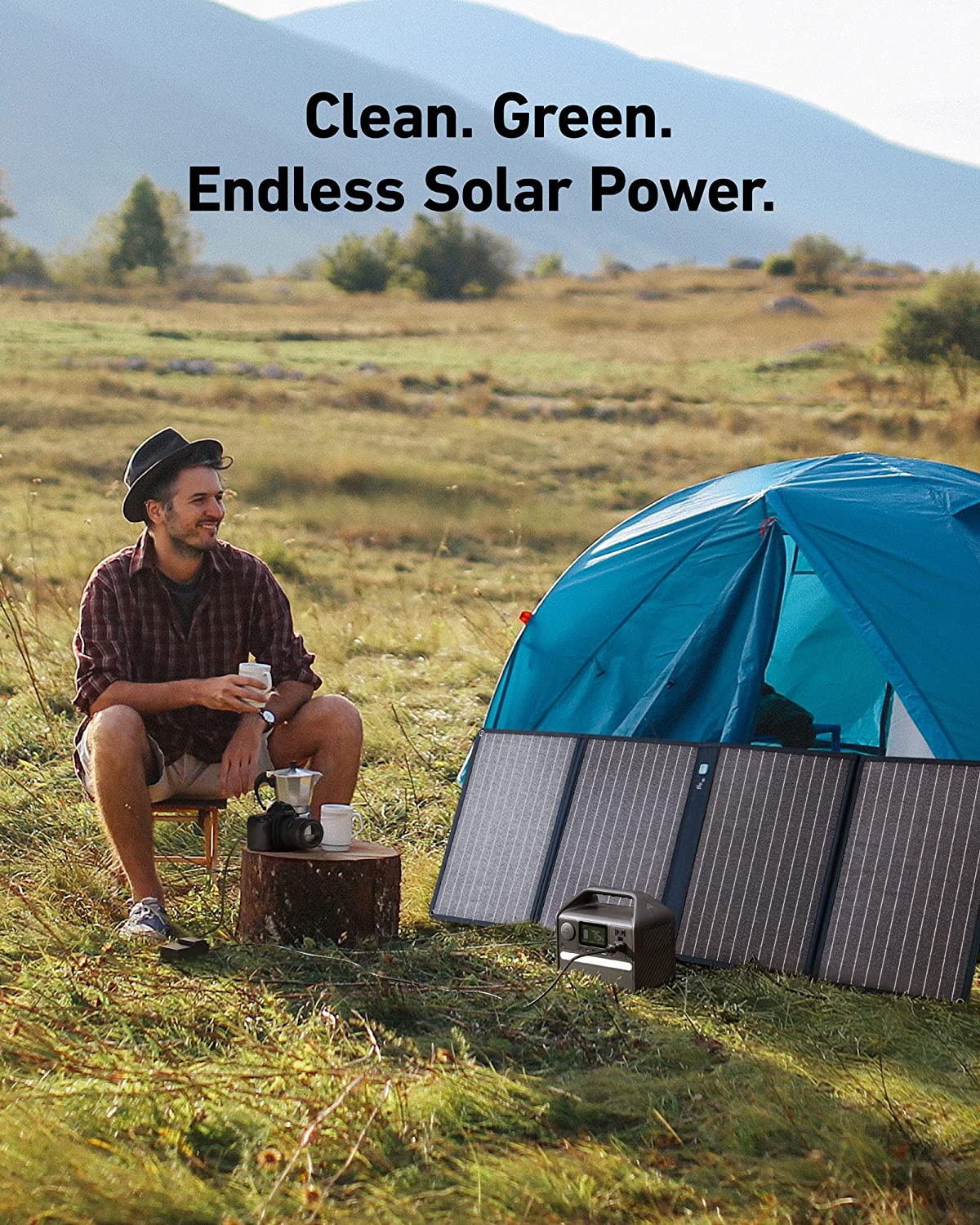 The Anker Solar Generator 521 Has Clean, Green, & Endless Solar Power