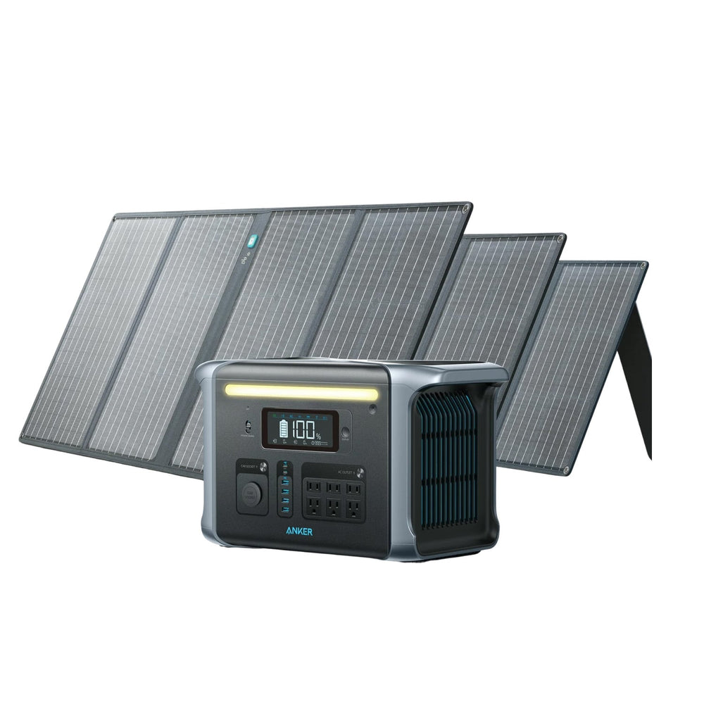 Anker Solar Generator 757 + 3 100W Solar Panels