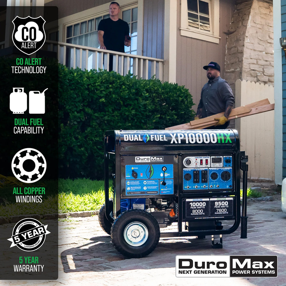 DuroMax XP10000HX Generator Features