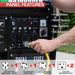 DuroStar DS10000EH Dual Fuel Portable Generator Panel Features