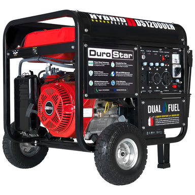 DuroStar DS12000EH 12,000 Watt Dual Fuel Portable Generator