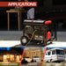 DuroStar DS13000EH 13,000 Watts Dual Fuel Portable Generator Applications