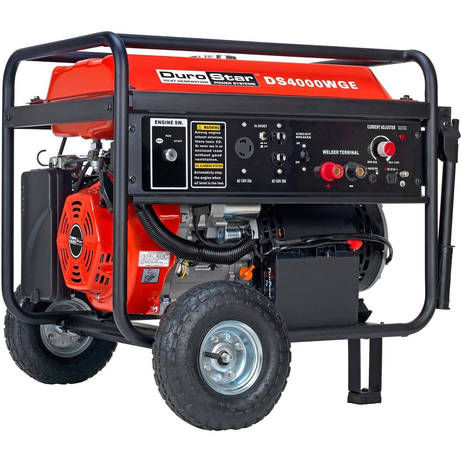 DuroStar DS4000WGE 210-Amp Gasoline Portable Welding Generator