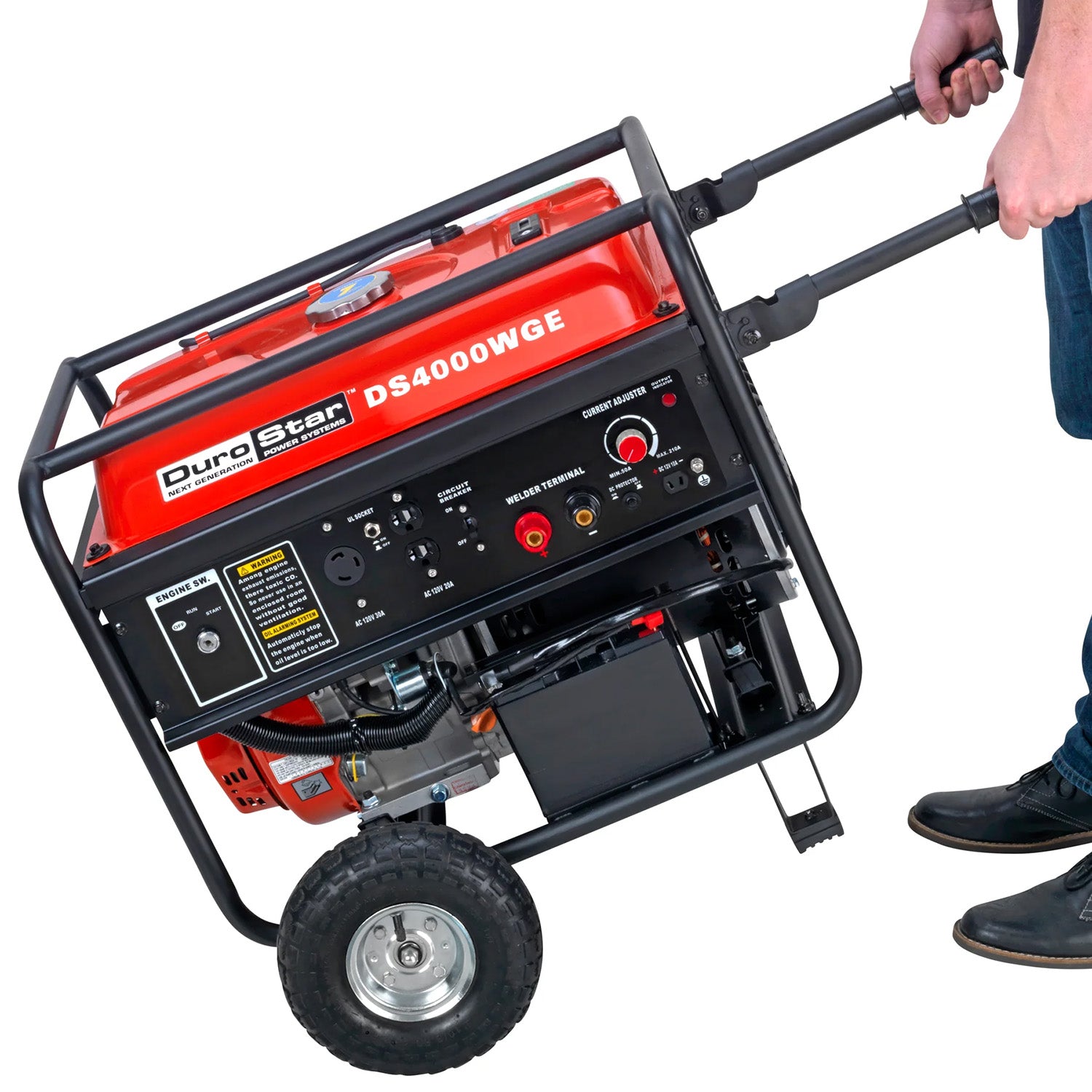 DuroStar DS4000WGE 210-Amp Gasoline Portable Welding Generator