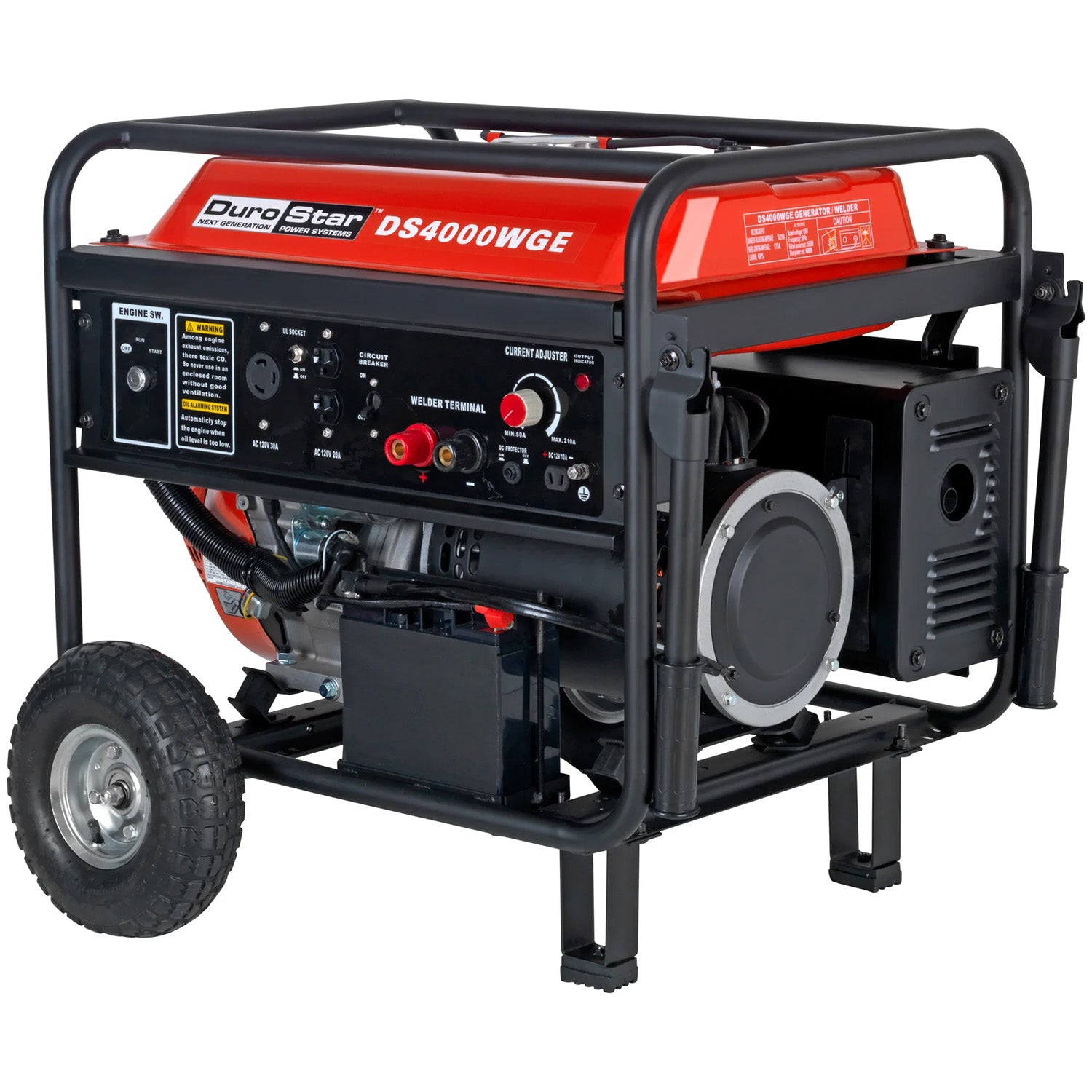 DuroStar DS4000WGE 210-Amp Gasoline Portable Welding Generator