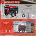 DuroStar DS4850EH Watt Dual Fuel Portable Generator Product Information