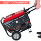 DuroStar DS5500EH Dual Fuel Portable Generator Is Easy To Transport