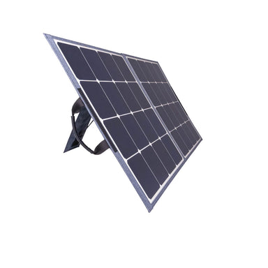 Wagan 100W Folding Solar Panel Side View