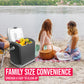 The Wagan 24 Liter Personal Fridge/Warmer Has Family Size Convenience