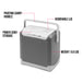 Wagan 24 Liter Personal Fridge/Warmer Physical Features