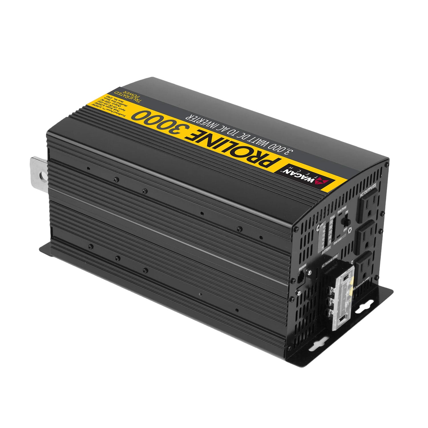 Wagan ProLine 3000W Power Inverter Rear View