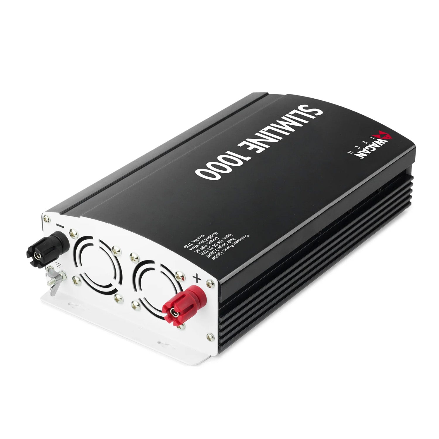 Wagan SlimLine 1000 Watt AC Power Inverter Rear View